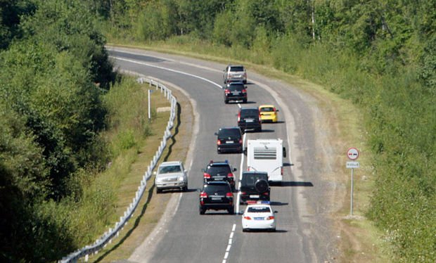 Putyin Ladával a világ leghosszabb autóútján 12