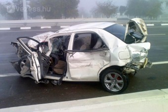 Nem mindennapi baleset