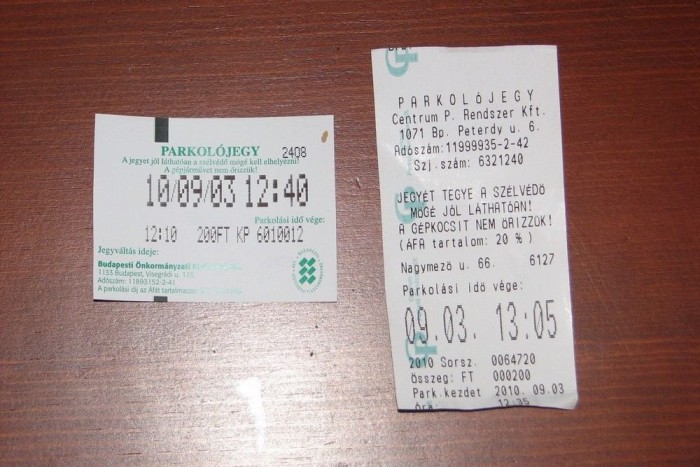 Az automata nem eszik kétszázast 4 | Vezess Mindkét pesti parkolócég automatái finnyásak, nem bírják a kétszázast