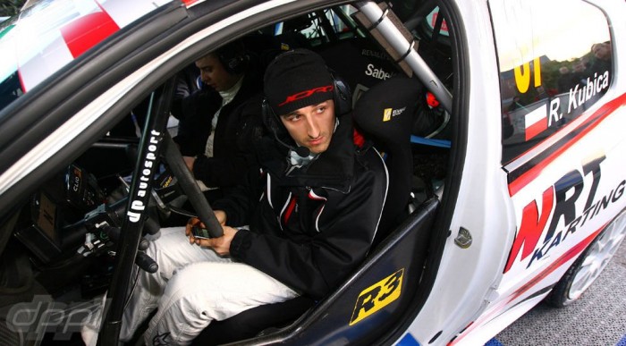 Kubica megint ralizott