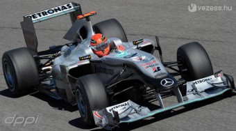 Schumacher csak a rajtot élvezte