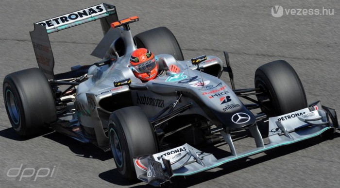 Schumacher csak a rajtot élvezte