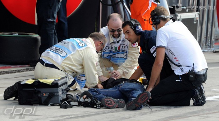 F1: Megúszta az elgázolt szerelő