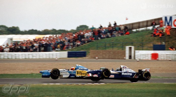 Schumacherrel komoly csatákat vívott