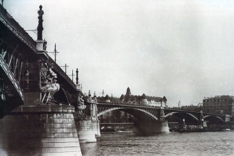 Oroszlánok a Margit hídon