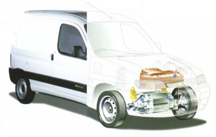 Peugeot villany teherautó japán segítséggel 3 | Vezess Régen is volt