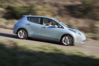 Félelmetesen csendes a Nissan Leaf