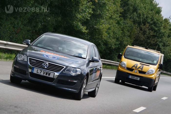 VW Passat háromliteres fogyasztással