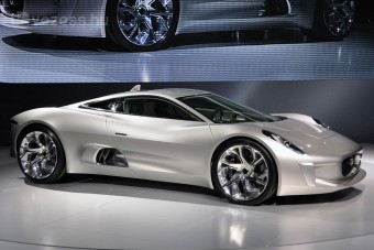 Gázturbinás Jaguar sportkocsi