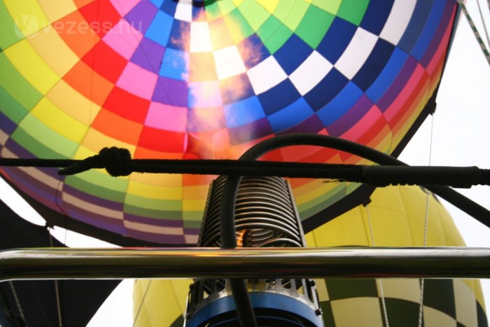 Kipróbáltuk a hőlégballonozást 11 | Vezess Két égőfej melegíti a levegőt