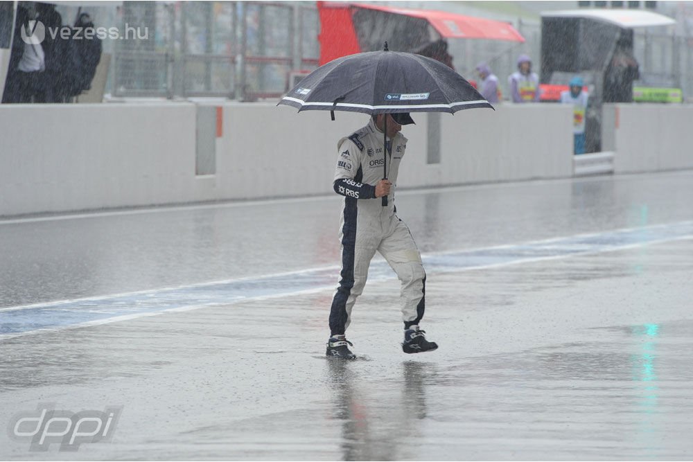 F1: Elmosta az eső az időmérőt 5