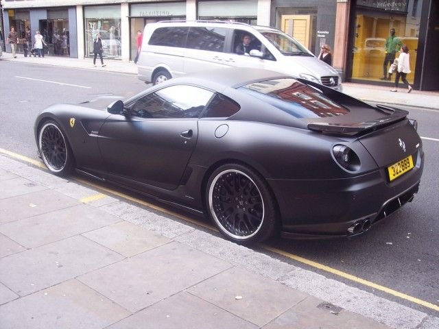 Ferrari 599 GTB Fiorano, inkább mint krómozva.