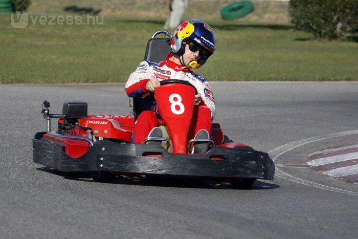 Loeb gokartban is a legjobb – videó 2 Loeb gokartban is a legjobb – videó 2