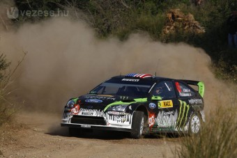 Aszfalt helyett murva a Spanyol-ralin - videó