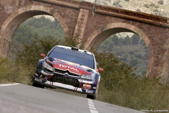 Korlátnak csapódott a ralis - videó