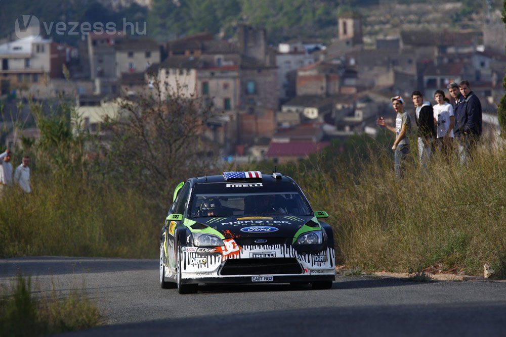 Loeb nyert, Turán kiesett a Spanyol-ralin 9