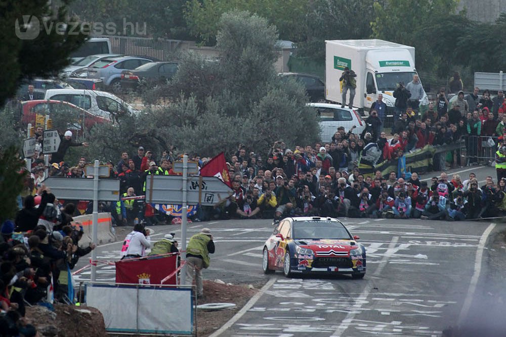 Loeb nyert, Turán kiesett a Spanyol-ralin 14