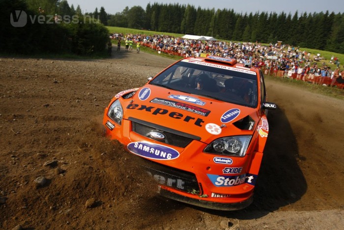 Henning Solberggel a finnországi shakedownon 