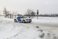 Kifejezetten hófúvásra termett rendőrautó