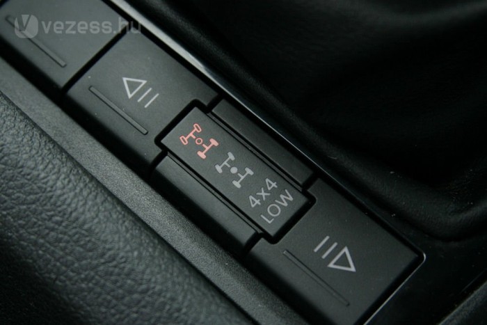 Kapcsolható a négykerék-hajtás