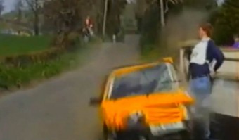 Halálközeli élmény a ralipályán