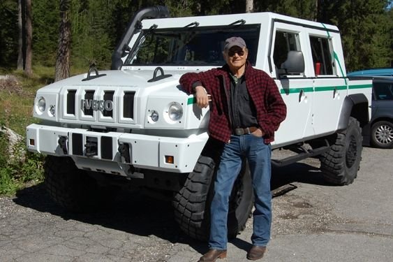 Terence Hill és az Iveco LMV