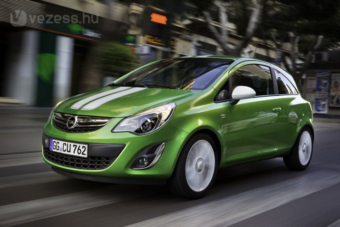 Megújult az Opel Corsa, újra 7