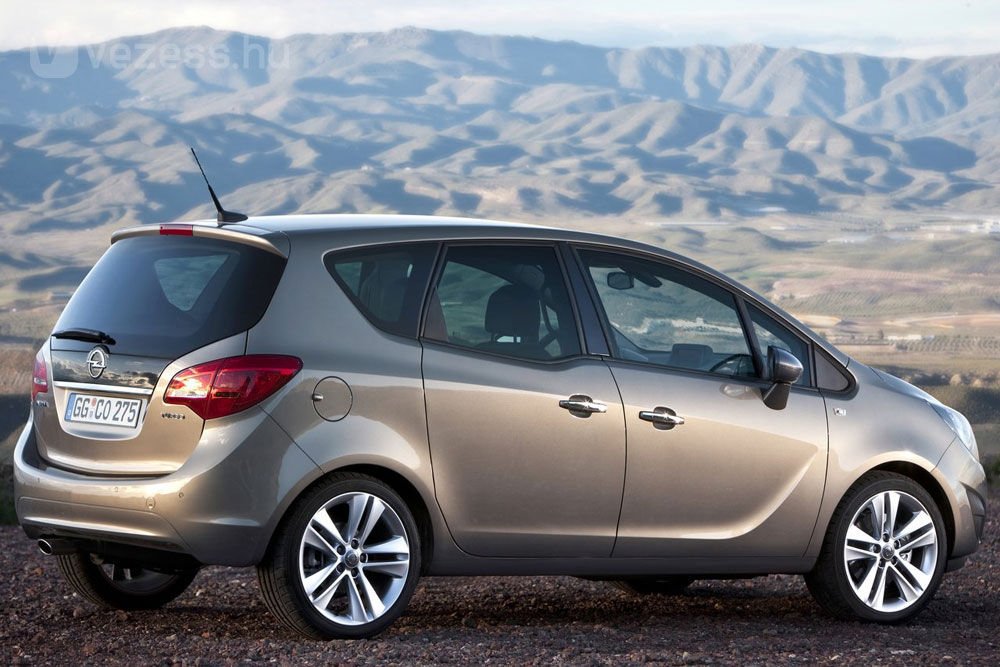 A Meriva praktikuma, motorkínálata a harmadik helyre volt jó