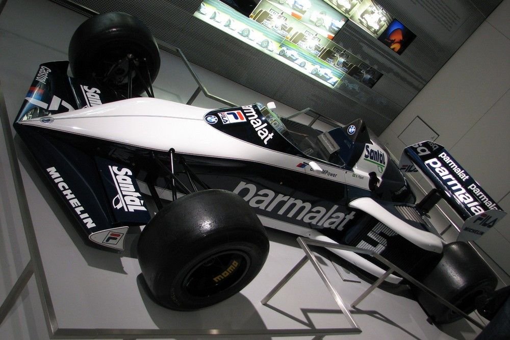 Brabham BT50 F1-autó a '80-as évek elejéről