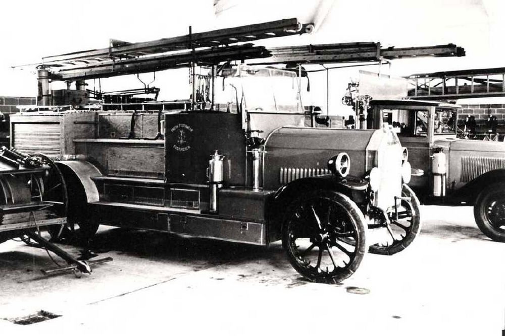 Magirus tűzoltóautó 1928-ból