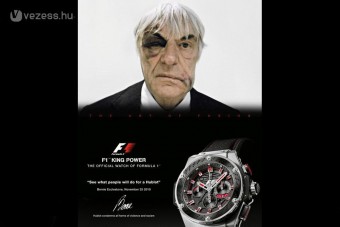 F1: Reklám lett Ecclestone összevert fejéből