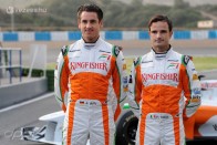 Adrian Sutil és Vitantonio Liuzzi vezették idén a Force India autóit