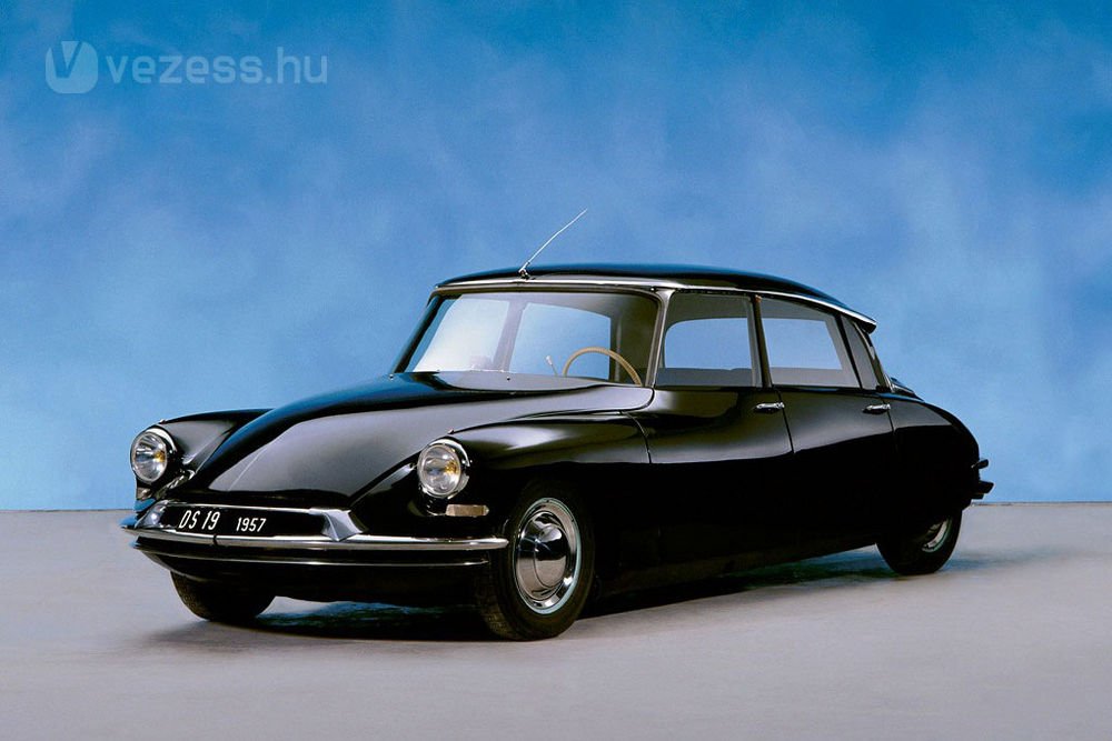 Citroen DS19 számtalan műszaki újítást tartalmazott