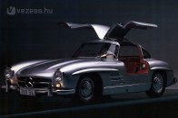 Mercedes 300 SL a híres sirályszárnyas ajtókkal