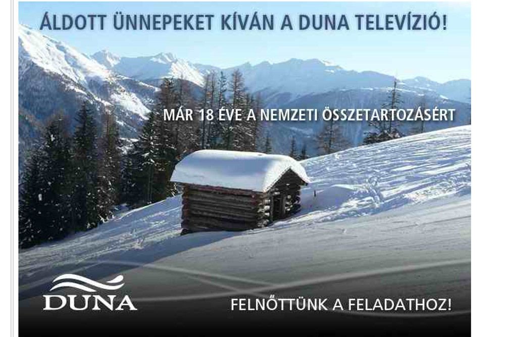 A Duna tévés karácsonyi lapon vajon erdélyi a kulipintyó?