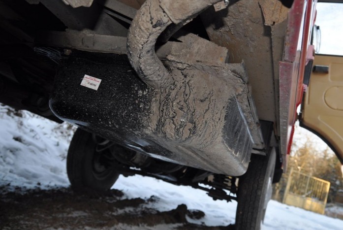 A fém tank még benzines üzemben lyukadt ki, most vadonatúj