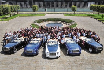 Rekordsebességre kapcsolt a Rolls-Royce