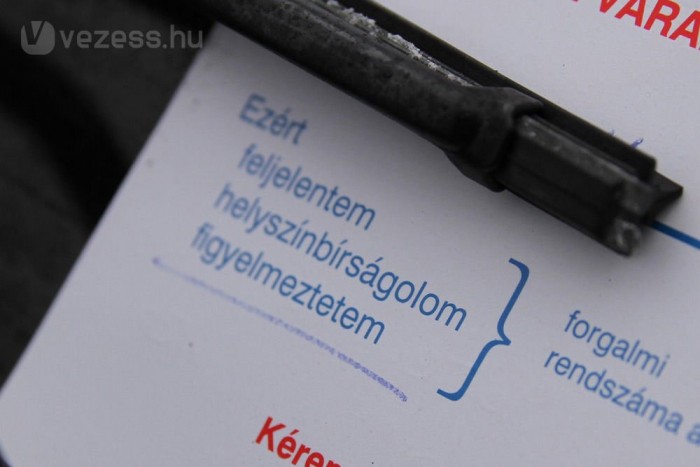 Nem bírság, csak figyelmeztetés