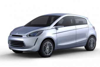 Az első kép a takarékos Mitsubishi kisautóról