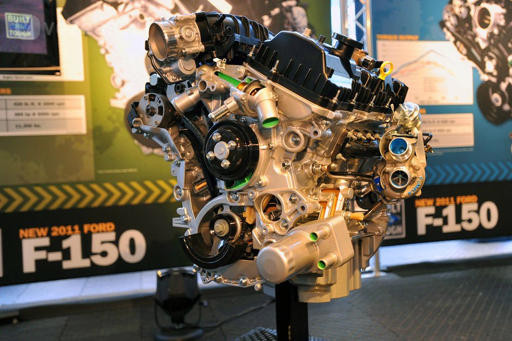 A V8-asok erejét és a hathengeres motorok fogyasztását ígéri az EcoBoost V6