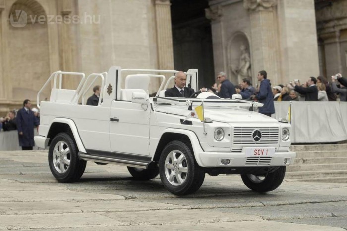 A 2007-es G500 könnyedén golyóállóvá alakítható