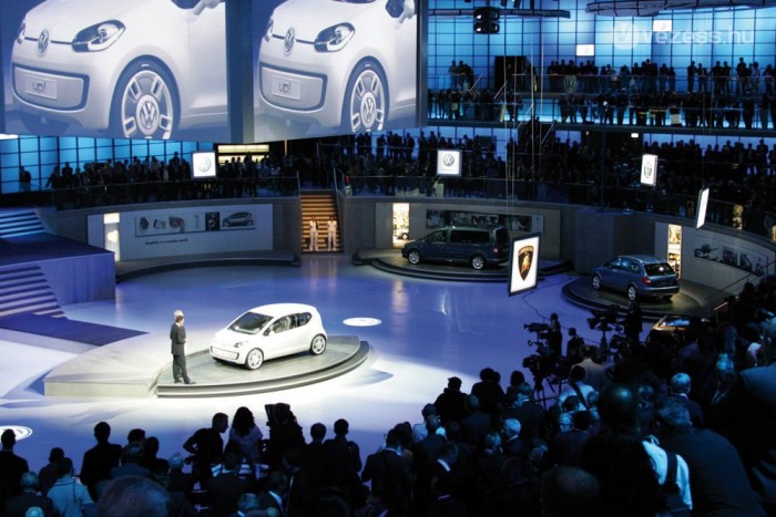 Tűzijáték a Volkswagennél