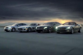 Reklámban debütál két új Mercedes