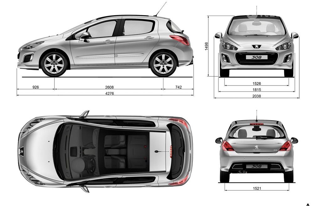 3,8 litert fogyaszt az új Peugeot 308 8