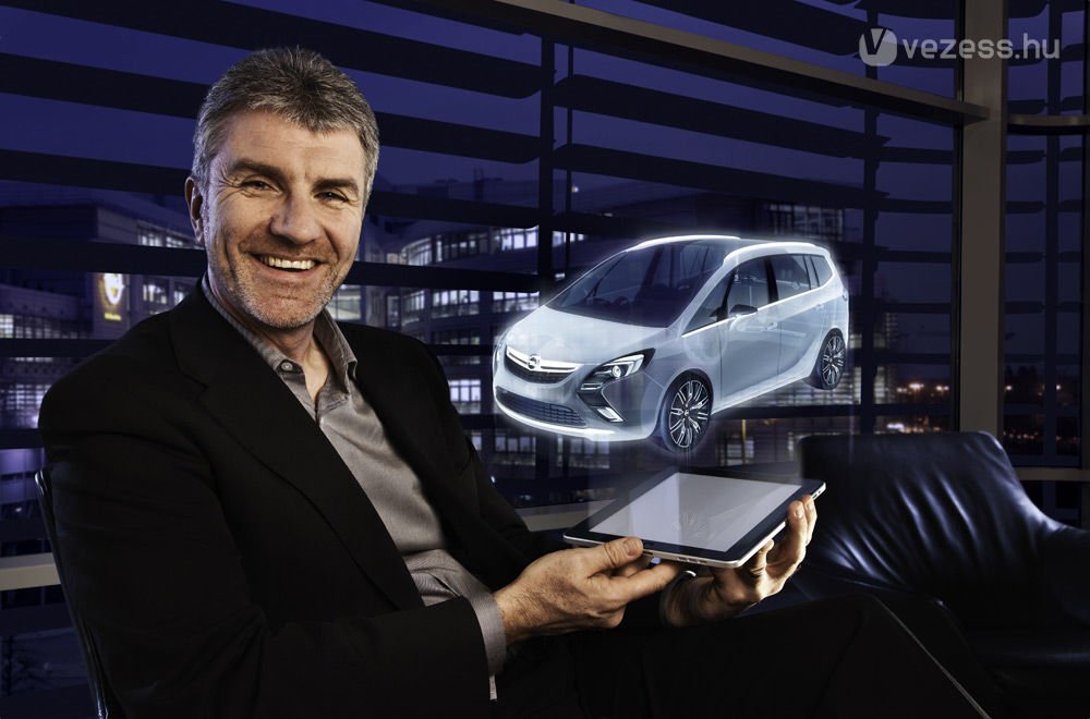 Hologramként érkezett az új Opel Zafira 6