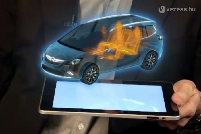 Hologramként érkezett az új Opel Zafira 6