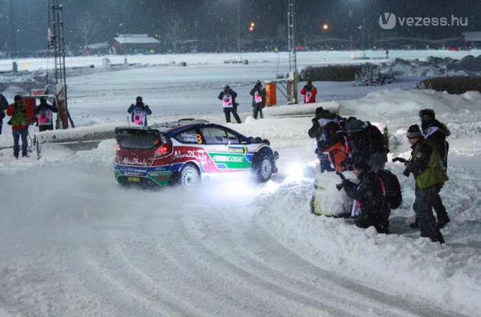 Pénz nélküli versenyző az élen a Svéd-ralin 6