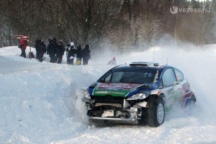 Privát pilóta az élen a Svéd-ralin 9