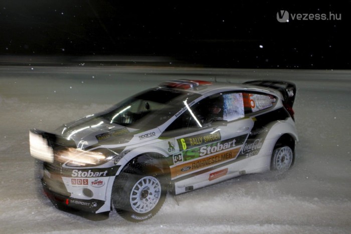 Privát pilóta az élen a Svéd-ralin 6