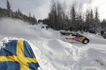 Privát pilóta az élen a Svéd-ralin